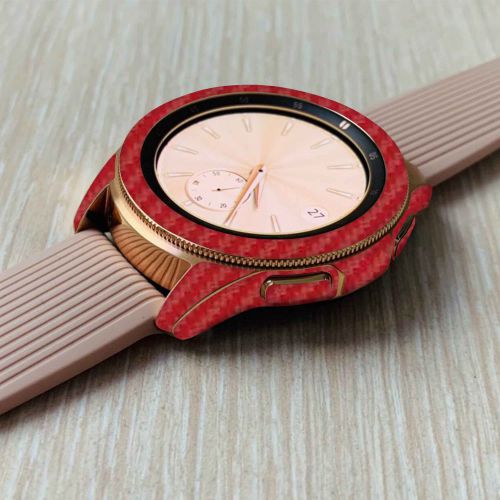 Samsung_Watch4 Classic 42mm_Red_Fiber_4